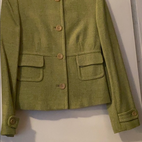 Banana Republic green jacket/blazer - Picture 2 of 8